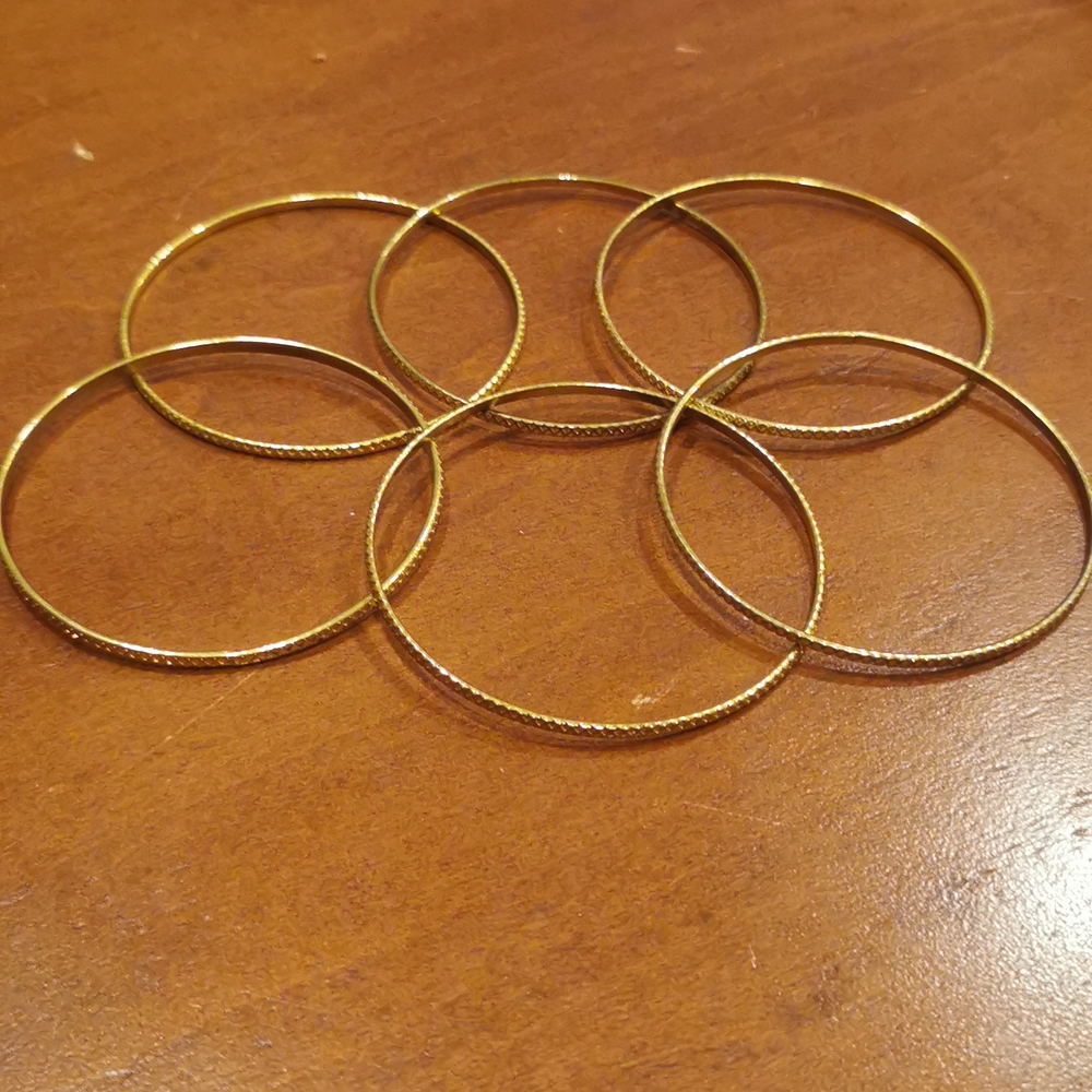 Bangle bracelets